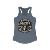 Understand History Women's Racerback Tank
