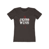God Wins! Women's The Boyfriend Tee