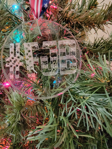 #FJB Custom-Engraved Christmas Ornament