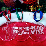 6-Pack of Custom-Engraved Holiday Ornaments - Buy Them ALL!