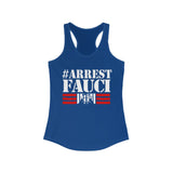 Arrest Fauci Women's Racerback Tank