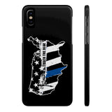 I Back the Blue Case Mate Slim Phone Cases