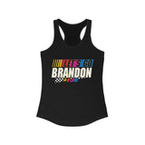 Let's Go Brandon! Women's Racerback Tank