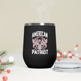 American Patriot 12oz Insulated Wine Tumbler
