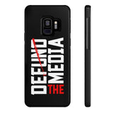 Defund the Media Case Mate Slim Phone Cases