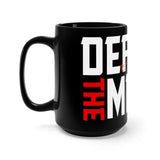 Defund the Media Black Mug 15oz