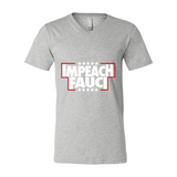 Impeach Fauci Unisex V-Neck Jersey Tee